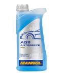 Антифриз MANNOL Antifreeze AG11 (-40 °C) Longterm , 1 л (MN4011-1)